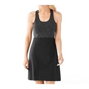 SMARTWOOL Merino Wool Willow Lake Dress Athleisure Lightweight Black Women’s XS